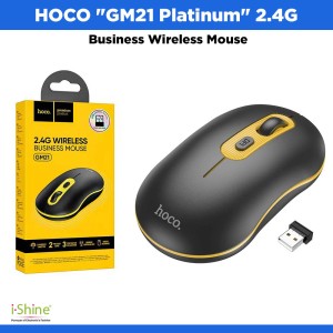 HOCO "GM21 Platinum" 2.4G Business Wireless Mouse - Black