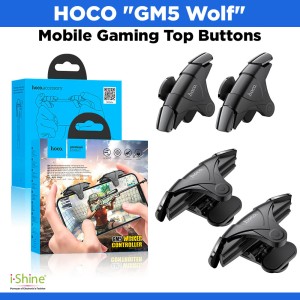 HOCO "GM5 Wolf" Mobile Gaming Top Buttons - Black