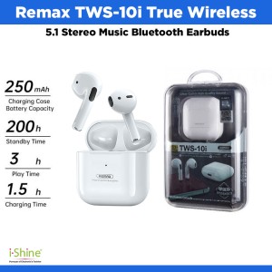 Remax TWS-10i True Wireless 5.1 Stereo Music Bluetooth Earbuds