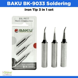 BAKU BK-9033 Soldering Iron Tip 3 in 1 set