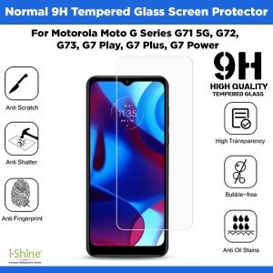 Normal 9H Tempered Glass Screen Protector For Motorola Moto G Series G71 5G, G72,  G73, G7 Play, G7 Plus, G7 Power