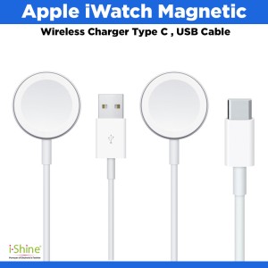 Apple iWatch Magnetic Wireless Charger Type-C And USB Cable