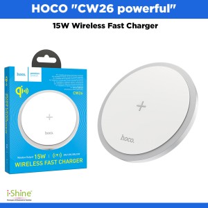 HOCO "CW26 powerful" 15W Wireless Fast Charger