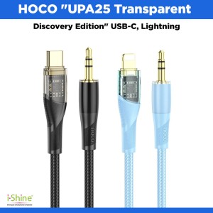 HOCO "UPA25 Transparent Discovery Edition" USB-C, Lightning Digital Audio Conversion Cable