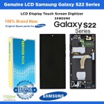 Genuine Service Pack LCD Display Touch Screen Digitizer For Samsung Galaxy S22 S22 Plus 5G S22 Ultra 5G