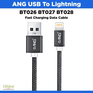 ANG BT026 BT027 BT028 USB To Lightning Fast Charging Data Cable