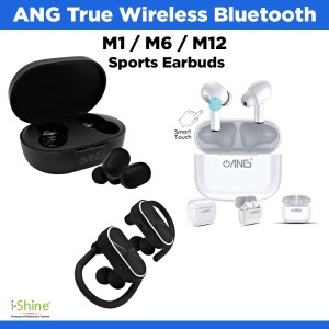 ANG True Wireless Bluetooth Sports Earbuds M1 / M6 / M12