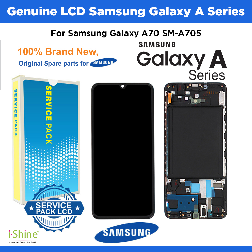 Genuine Service Pack LCD Display Touch Screen Digitizer For Samsung Galaxy A70 SM-A705
