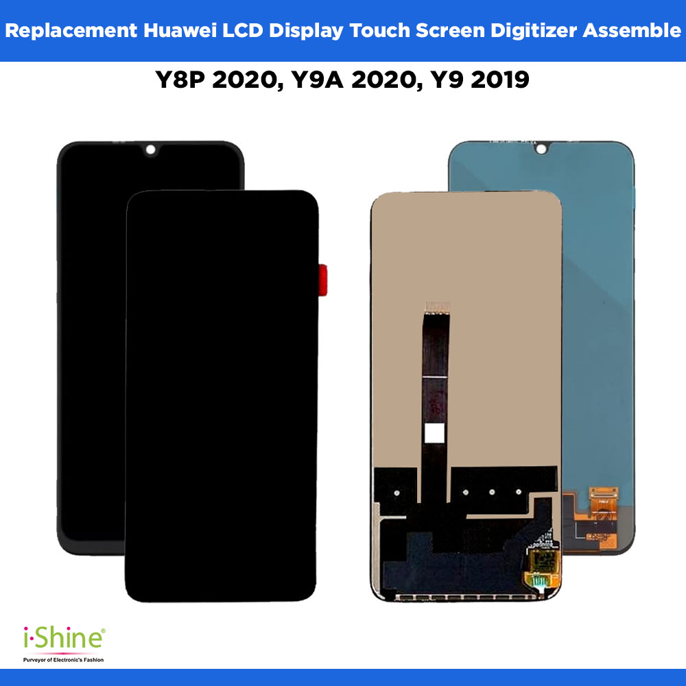 Replacement Huawei Y8P 2020, Y9A 2020, Y9 2019  LCD Display Touch Screen Digitizer Assemble