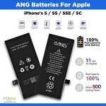 ANG Replacement Batteries For Apple iPhone's 5 / 5S / 5SE / 5C