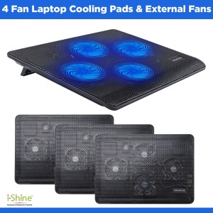 4 Fan Laptop Cooling Pads &amp; External Fans