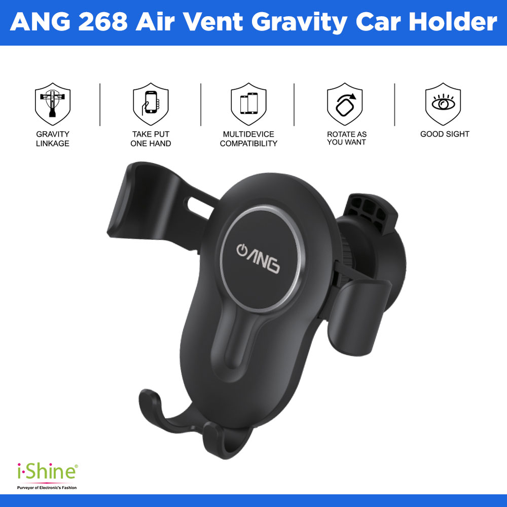 ANG 268 Air Vent Gravity Car Holder