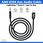 ANG E109 Aux Audio Cable Lightning / Type-C / Aux to Aux