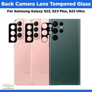 Back Camera Lens Tempered Glass Compatible For Samsung Galaxy S23, S23 Plus, S23 Ultra