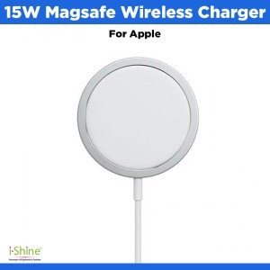 15W Magsafe Wireless Charger For Apple - White