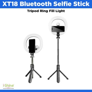 XT18 Bluetooth Selfie Stick Tripod Ring Fill Light