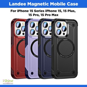 Landee Magnetic Mobile Case Compatible For iPhone 15 Series iPhone 15, 15 Plus, 15 Pro, 15 Pro Max