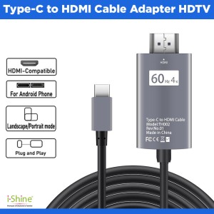 Type-C to HDMI Cable Adapter HDTV