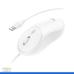 HOCO "GM13 Esteem" Business Wired Mouse - White