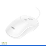 HOCO "GM13 Esteem" Business Wired Mouse - White