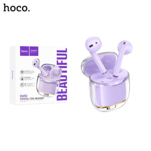 HOCO EW52 Lilly Crystal Earbuds - Purple