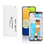 100A Genuine LCD Screen For Samsung Galaxy A03 A035F With Fram Black (GH81-21626A)