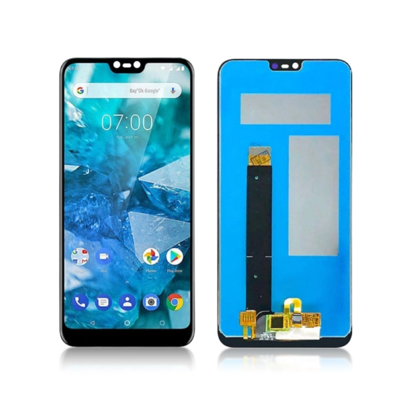 Replacement LCD Screen Display and Touch for Nokia 7.1 Black - No Frame