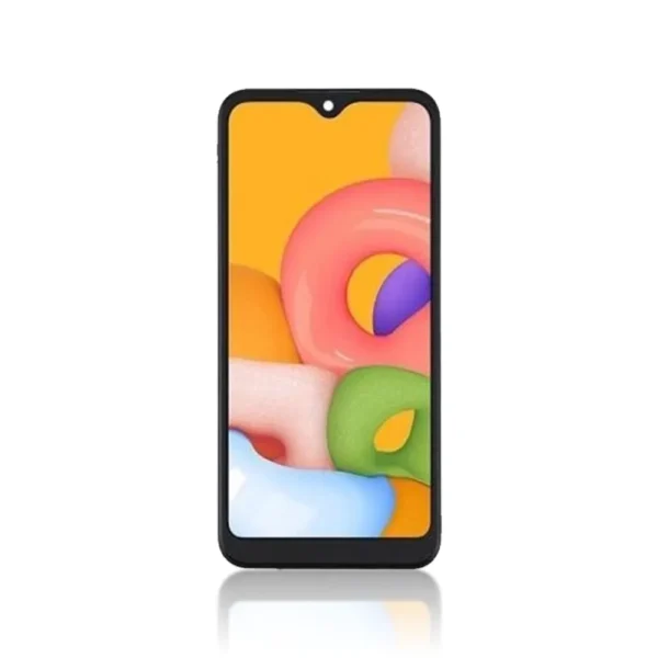 102C Genuine LCD Screen For Samsung Galaxy A01 A015F With Frame and Black GH81-18209A