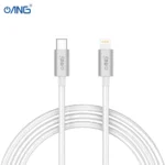 ANG BT034 USB C TO Lightning PD 20W Braided Data Cable 3 Meter 1
