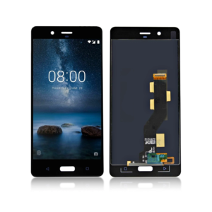 Replacement LCD Screen Display and Touch for Nokia 8 Black - No Frame