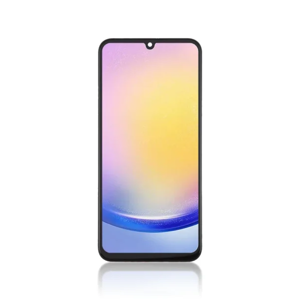 114B Replacement LCD Screen For Samsung Galaxy A25 A256E Black With Frame