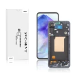 119A Genuine LCD Screen For Samsung Galaxy A55 5G A556B With Frame Black (GH82-34305A)