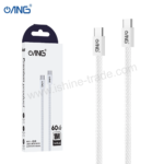 11A ANG CB15 – USB C TO USB C Braided Data Cable PD 60W 1 Meter