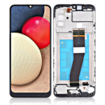 Replacement LCD Screen For Samsung Galaxy A02S (A025) Small Version - With Frame