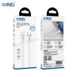 11C ANG E108 Lightning TO USB-C Soft Cable 1M 2.1A White