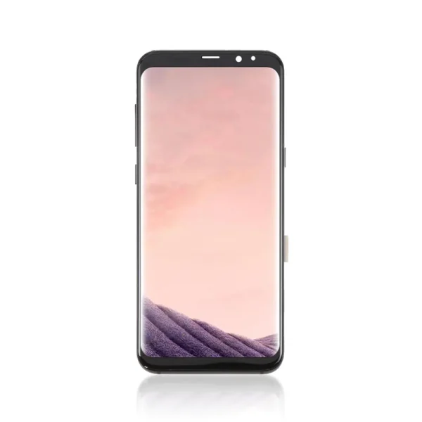 126B Replacement LCD Screen For Samsung Galaxy S8 Plus (G955F) Black With Frame