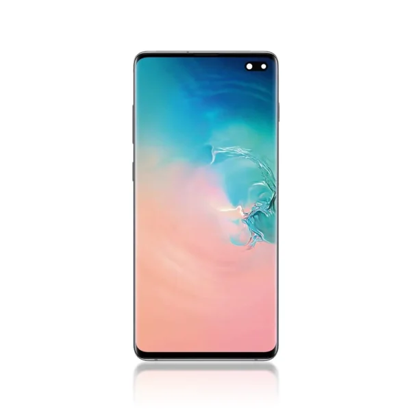 129B Replacement LCD Screen For Samsung Galaxy S10 Plus G975F Black With Frame
