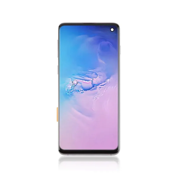 130B Replacement LCD Screen For Samsung Galaxy S10 G973F Black With Frame