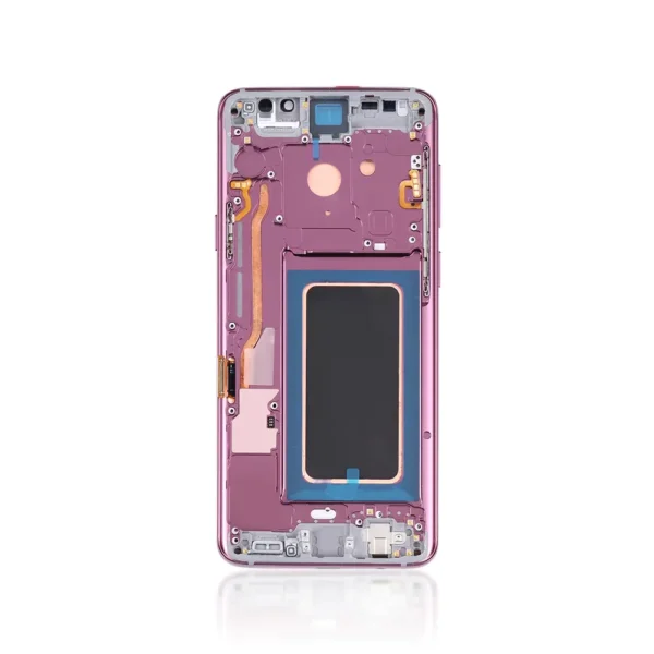 131C Premium A+ LCD Screen For Samsung Galaxy S9 G960F Purple With Frame
