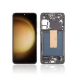 135A Replacement OLED LCD Screen For Samsung Galaxy S23 Plus S916B Black With Frame
