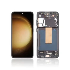 135A Replacement OLED LCD Screen For Samsung Galaxy S23 Plus S916B Black With Frame