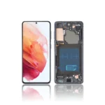 139A Replacement OLED LCD Screen For Samsung Galaxy S21 5G G991B Black With Frame