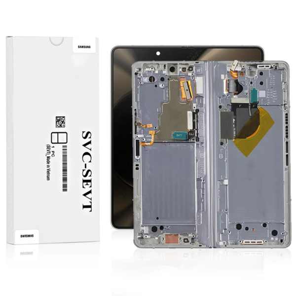 Genuine LCD Screen For Samsung Galaxy Z FOLD 5 5G (F946) With Frame and  Touchpad - Grey Blue  (GH82-31842D)