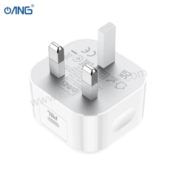 13B ANG TC76A – PD 20W Single USB C Port Adaptor 2 iShine Trade T/A Boltify Limited