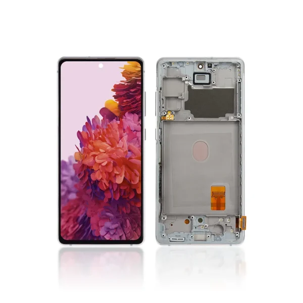 140C Replacement OLED LCD Screen For Samsung Galaxy S20 FE 4G 5G G780 G781 With Frame