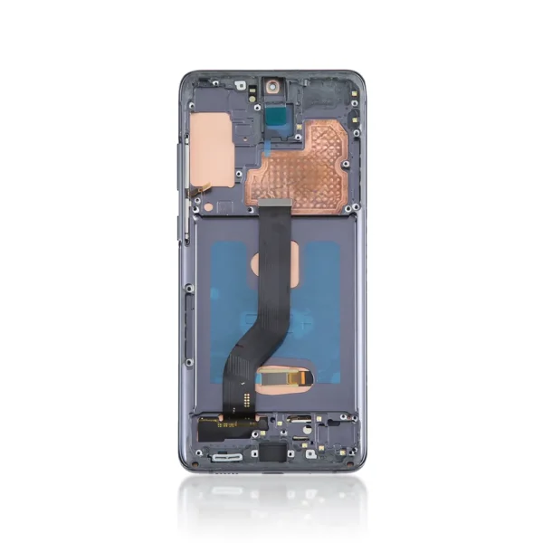 141C Replacement OLED LCD Screen For Samsung Galaxy S20 Plus 5G G986B Black With Frame