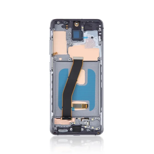 142C Replacement OLED LCD Screen For Samsung Galaxy S20 G980F Black With Frame