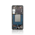 146C Pull Out A Grade Replacement LCD Screen For Samsung Galaxy S24 S921B With Frame Black