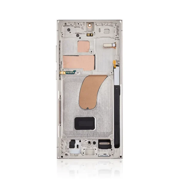 147C Pull Out A Grade Replacement LCD Screen For Samsung Galaxy S23 Ultra S918B With Frame