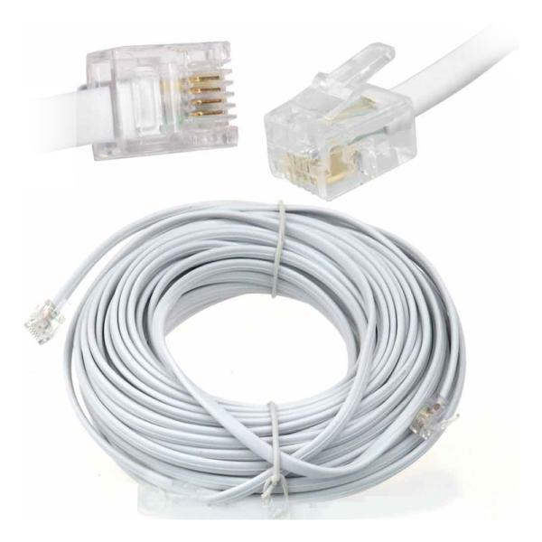 14A RJ11 Telephone Cable 1.5meter iShine Trade T/A Boltify Limited